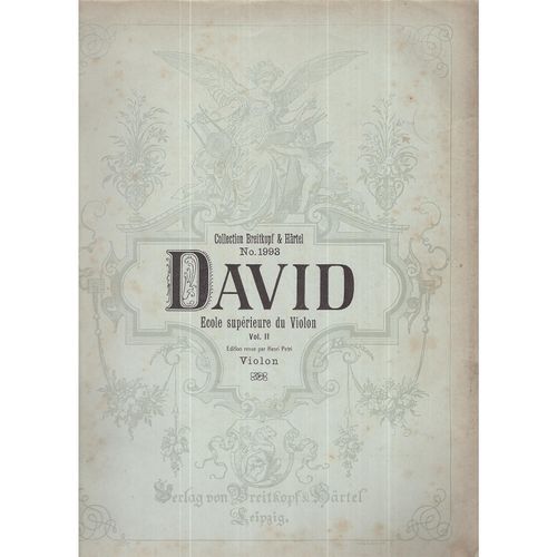 David Ecole Supérieure Du Violon Vol.2 Édition Revue Par Henri Petri