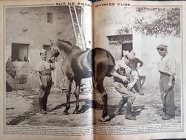 Rare Lot De 40 Revues Reliées L'Image De La Guerre De 1915 À 1917 (Ww1)