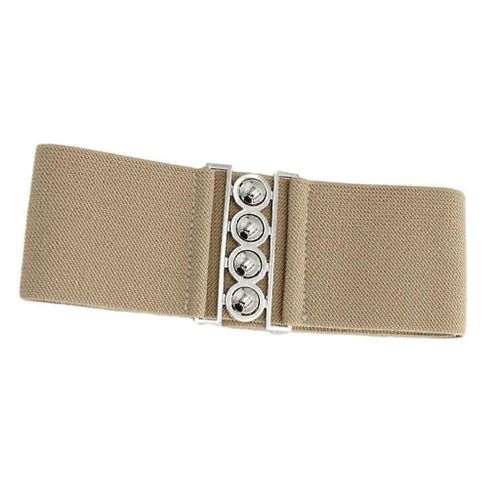 Stretch Belt For Girls Banquet Dress Decorative Corset With Alloy Butt Buckle