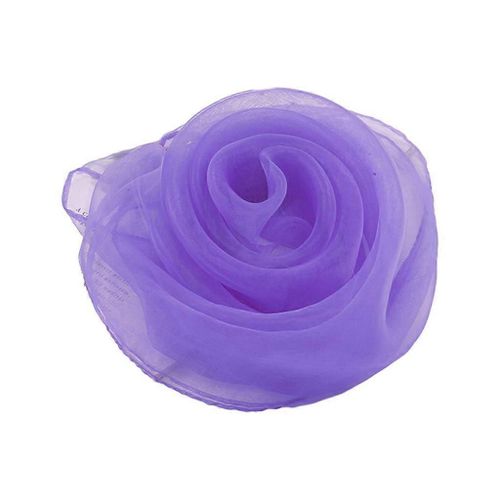 60x60cm Enfants Carré Fil Écharpe Grand Châle Foulard Candy Couleur Hijab