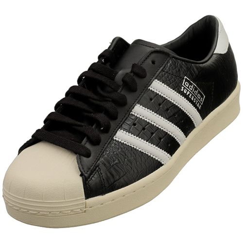 Chaussures Adidas Superstar Vintage Baskets Classiques Noir Blanc