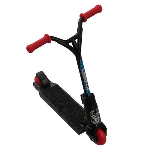 Mini Finger Scooter Jouet de doigt interactif pour skateur (noir + rouge) Doigt mouvement Fête pour les enfants
