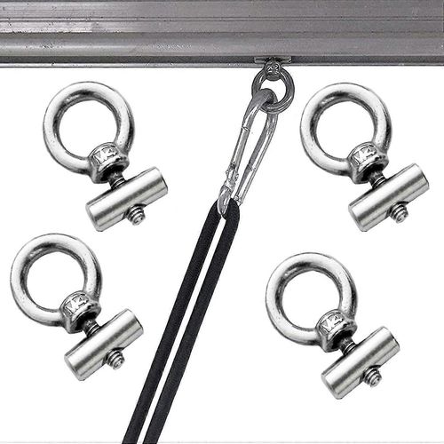 4pcs Auvent Rail Bouchons 6mm Pour Caravane Camping-Car Camping-Car Camping Équipement Auvents Accessoires, Acier Inoxydable 304