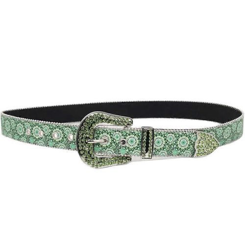 Crystal Waistband Punk Rhinestones Studded Belt Skirt Waistband For Girls