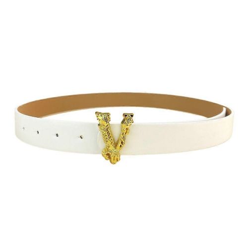 Women Leather Belt Adjustable Waistband Fashion Accessory Western Waist Belt