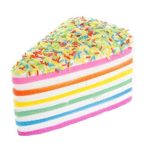 pour Triangle Cake Squishy Super Slow Rising Stress Soulager Parfumé Soft Kid Toy