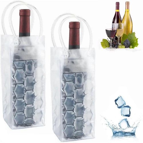 Gel Ice Wine Bag Ice Pack Ice Pack Handbag Refrigerated Ice White 2 Packs-30ml 