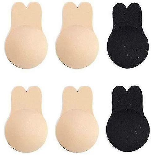 3 Paires De Soutien-Gorge Adhésif Invisible, Soutien-Gorge Adhésif Anti-Pénétration, Ruban De Levage De Poitrine Push Up Housses De Mamelon Sans Bretelles