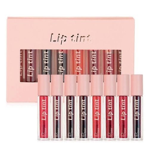 8 Couleurs Lip Gloss Oil Longue Durée Matte Air Lip Glaze Sexy Non Stick Cup 