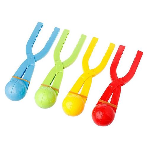 Enfants Plastique Épaissi Snowball Maker Pinces Clip Anciens Combats Outil Neige Jouets