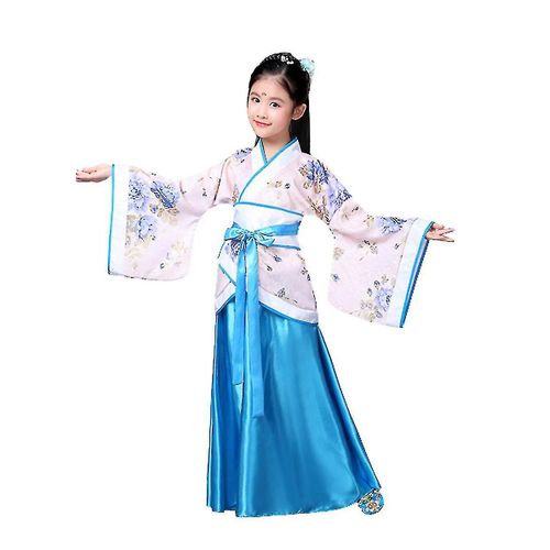 Costume Traditionnel Chinois Des Filles Hanfu Robe Scène Performance Vêtements-Hy