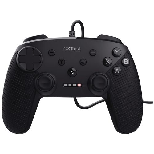 Trust Gaming Gxt 541 Muta Manette Gamer Filaire Usb Pour Pc - 75% Matériaux Recyclés - Noir