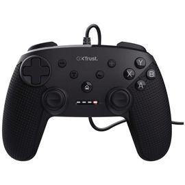 Trust Gaming Gxt 541 Muta Manette Gamer Filaire Usb Pour Pc - 75% Matériaux Recyclés - Noir
