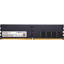 Transcend JetRAM - DDR5 - kit - 16 Go: 2 x 8 Go - DIMM 288 broches - 2800 MHz / PC5-44800 - CL52 - 1.1 V - mémoire sans tampon - on-die ECC