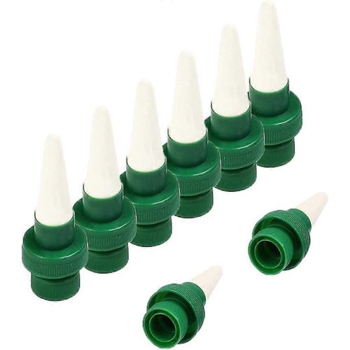 Abreuvoir automatique de plantes en céramique avec des pointes d'arrosage automatique pour fleurs et goutte à goutte, système d'arrosage extérieur intérieur 8 pièces.lilaris