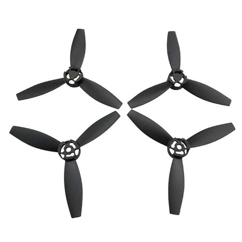 4pcs Hélices En Plastique Compatibles Avec Parrot Bebop 2 Drone Quadcopter Noir-Générique