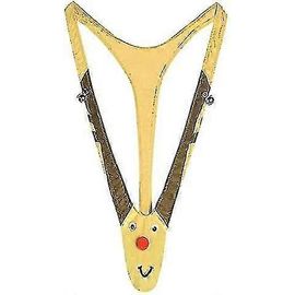 Cadeau De Noël Gag Rennes Sous-Vêtements Mankini Hommes String Costumes Avec Cloches Farces Pour Éléphant Blanc Échanger Cadeaux Saint-Valentin