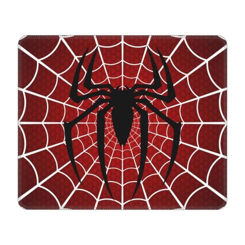 Tapis de souris de jeu personnalise avec base en caoutchouc antiderapant, motif Spiderman, tapis de souris pour ordinateur portable de bureau, tapis en toile d'araignée