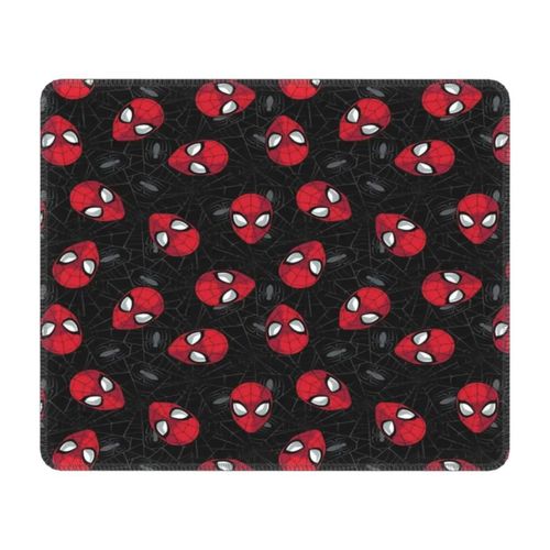 Tapis de souris de jeu personnalise avec base en caoutchouc antiderapant, motif Spiderman, tapis de souris pour ordinateur portable de bureau, tapis en toile d'araignée