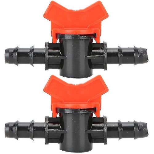 2 Pcs Clapet Anti-Retour, Aquarium Régulateur De Débit D'eau Vanne Tuyau Tuyau Valve Tube Pipe Connecteur Pour Aquarium (10mm)