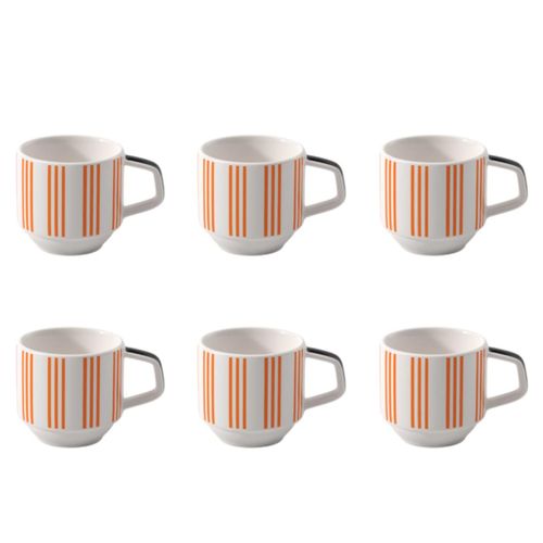 Villeroy & Boch Memphis Ensemble De 6 Tasses À Café