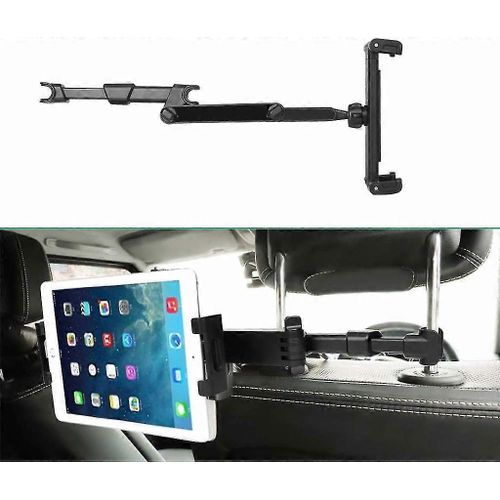 Support De Tablette Appui-Tête De Voiture, Support D'appui-Tête De Voiture Extensible Universel Prend En Charge Compatible Avec 4,7-12,9 Pouces