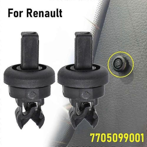 2x Clips Pour Renault Clio Megane Scenic Laguna Modus Mk1 Mk2 Mk3 1 2 3 Arrière Coffre Parcel Shelf Cintre String Bracket 7705099001 Fn9u1387 S202412121052