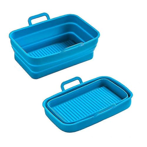 Plateau en silicone Paniers de cuisson Pot Réutilisable pour Ninja Air Fryer Accessoires Poêle à pâtisserie