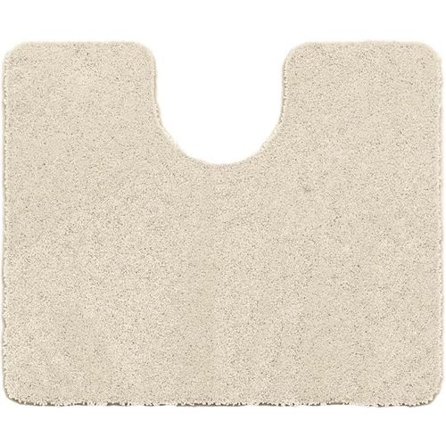 Tapis de Toilette Lana avec découpe 50x60 cm Nacre