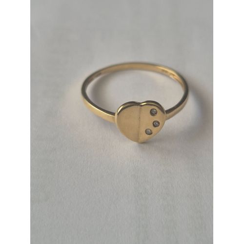 Bague En Or Jaune 18 Carats.