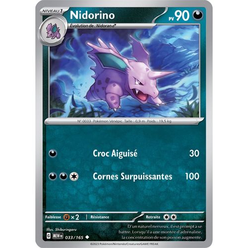 Nidorino - 033/165 - 151