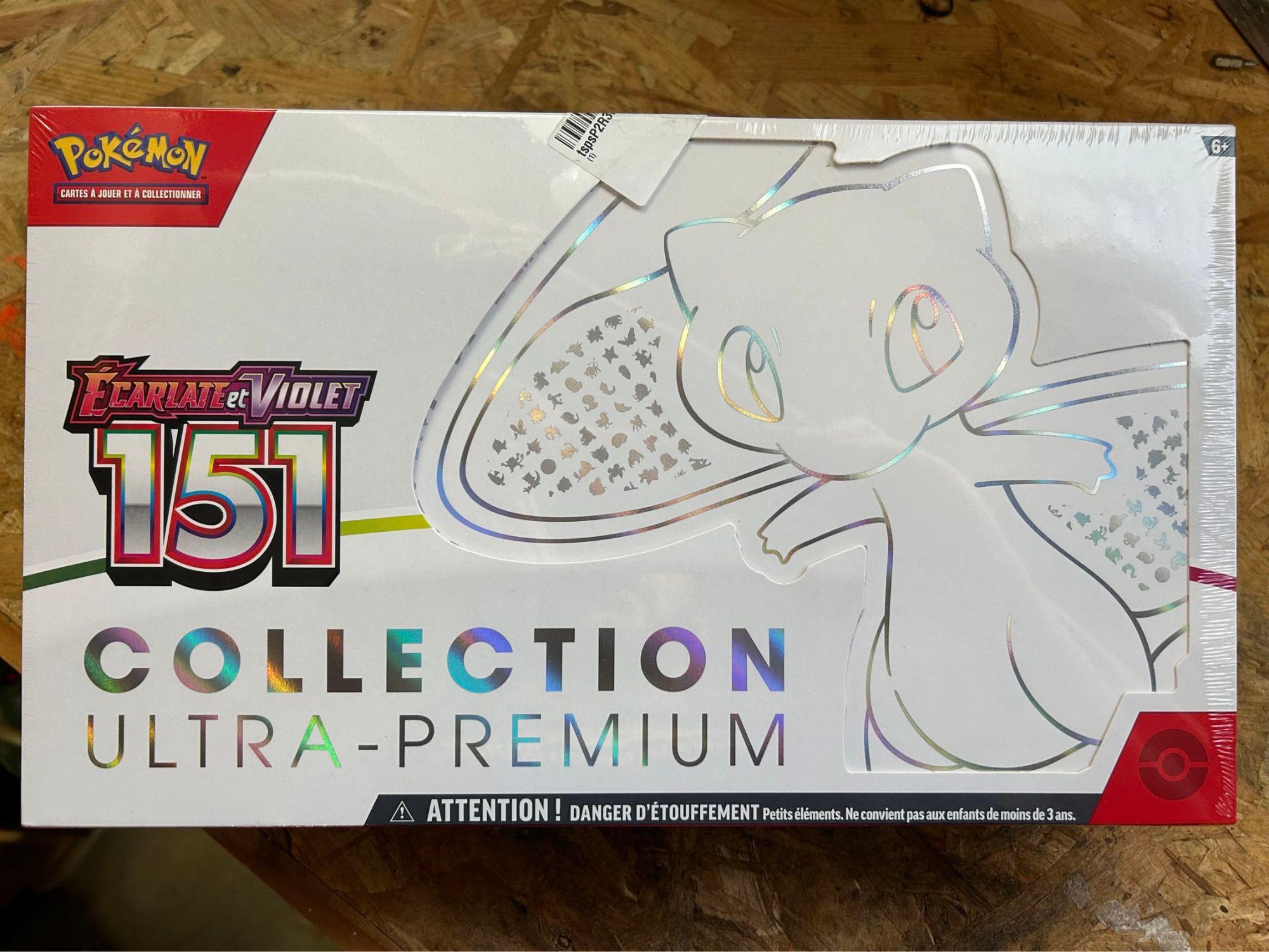 Coffret Ultra-Premium Pokemon 151 - Collection Écarlate et Violet