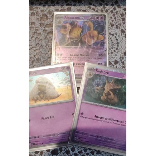 Pack Évolution Alakazam Ex.