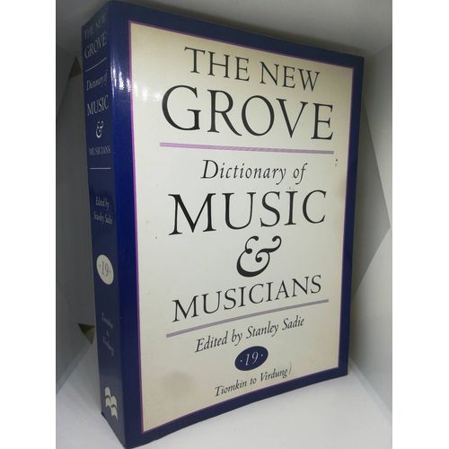 The New Grove-Dictionary Of Music & Musicians Edited By Stanley Sadie - Volume 19 - Tiomkin To Virdung