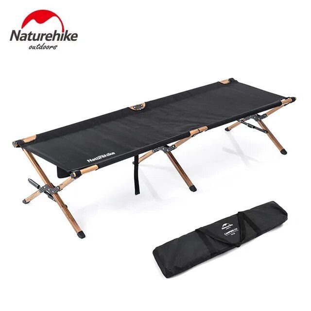 Banc pliable en bois pour l'extérieur – Naturehike