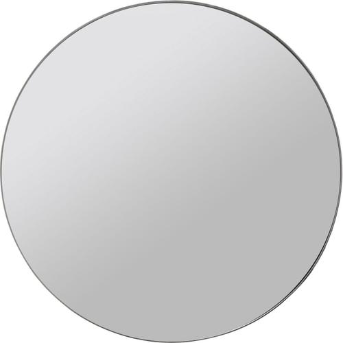 Miroir Curve rond chrome 100cm Kare Design