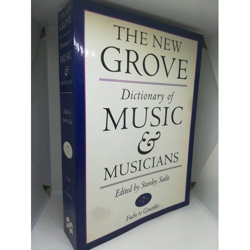 The New Grove-Dictionary Of Music & Musicians - Edited By Stanley Sadie - Volume 7 - Fuchs To Gyuzelev