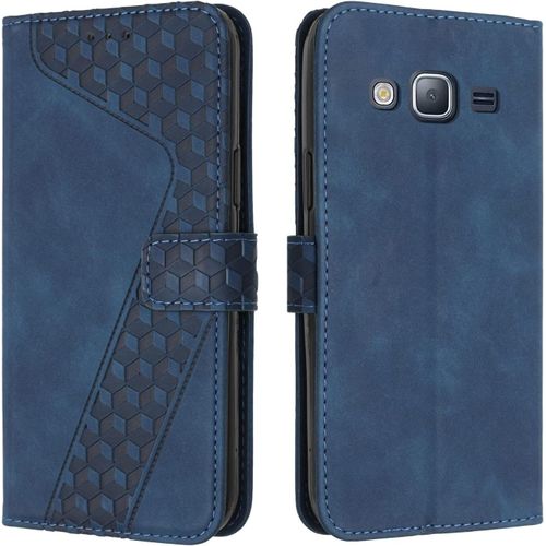 Ershi-Coque Pour Samsung Galaxy J3 2016, Étui Housse Protection En Cuir Pu [Pochette De Portefeuille] [Magnétique], Antichoc Etui [5
