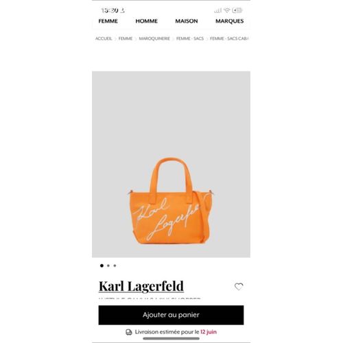 Sac à main Karl Lagerfeld 