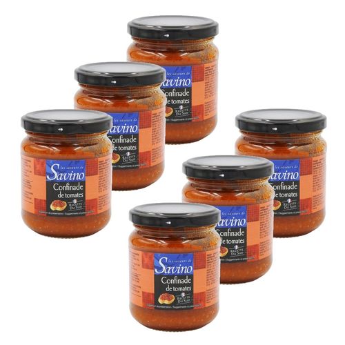 Lot 6x Confinade De Tomates - Pot 190g