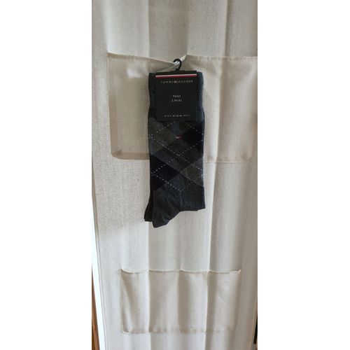 Lot De 2 Paires De Chaussettes 43/46 Tommy Hilfiger