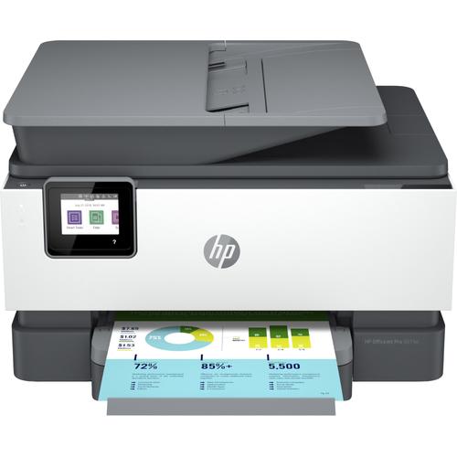 HP OfficeJet Pro Imprimante Tout-en-un HP 9019e, Couleur, Imprimante pour Petit bureau, Impression, copie, scan, fax, HP+; Éligibilité HP Instant Ink; Chargeur automatique de documents; Impression