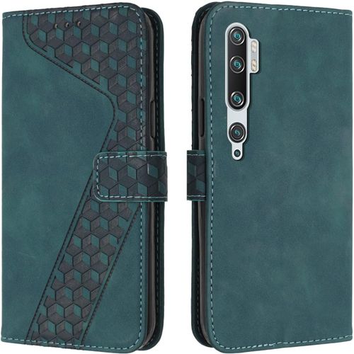 Ershi-Coque Pour Xiaomi Mi Note 10/Mi Note 10 Pro/Xiaomi Mi Cc9 Pro, Etui Protection Housse Premium En Cuir Pu Portefeuille Étui T[1