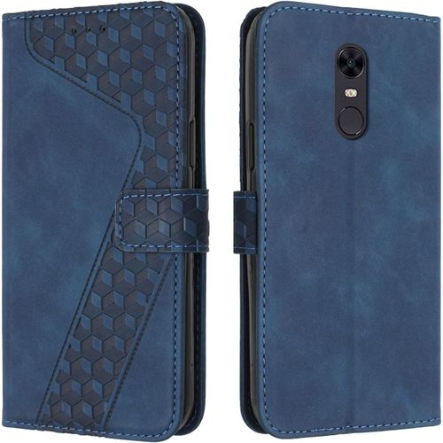 Ershi-Coque Pour Xiaomi Redmi 5 Plus, Etui Protection Housse Premium En Cuir Pu Portefeuille Étui Téléphone [Fermoir Magnétique] [[1