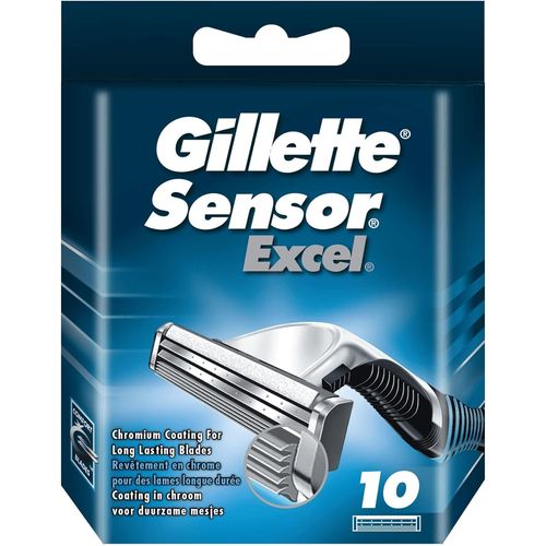 Ershi-Lames De Rasoir Homme Sensor 3, Pack De 10 Lames De Recharges[211] 