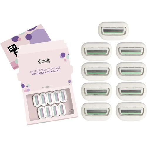 Ershi-Wilkinson - Intuition 2in1 Sensitive Care - Lames De Rasoir Pour Femme - Pack De 9[203] 