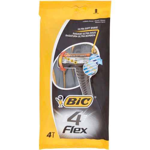 Ershi-Bic Flex 4 Lot De 4 Lames De Rasoir Double Lame[733] 