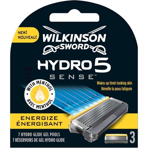 Ershi-Wilkinson - Hydro 5 Energize - Lames De Rasoir Pour Homme - Pack De 3[1004] 