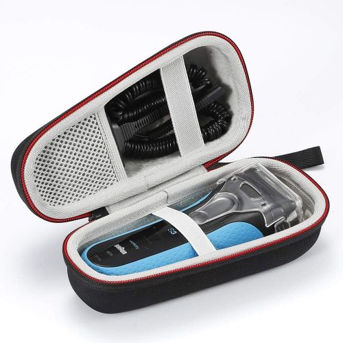 ERSHI-Sac de transport rigide pour Braun Series 3 3040s 3010BT 3020 3030s 300s, Braun Series 5 5030s 5147s WF2s 5090cc 5050cc Raso[1