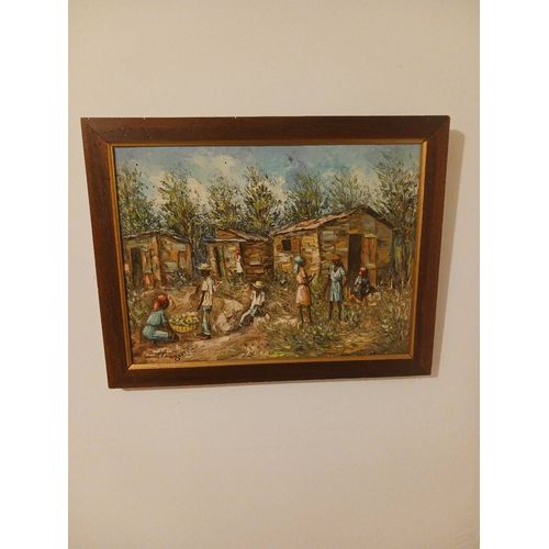 Vend Toile Peinture À L'Huile Ernest Louizor Dimensions Hauteur 30 Largeur 40,5cm